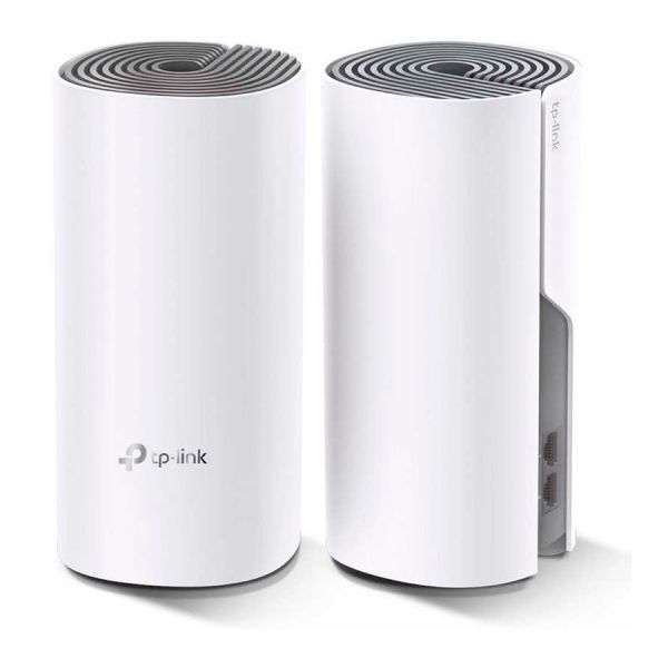 Бесшовный Mesh роутер TP-LINK DECO E4(2-PACK) AC1200, белый, 2 шт. в комплекте