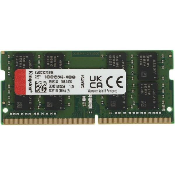 Оперативная память Kingston KVR32S22D8/16 16 Гб