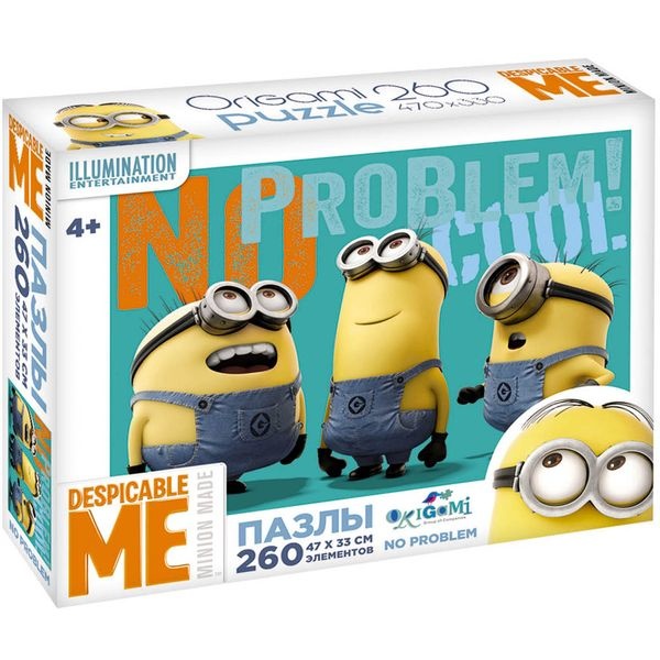 Пазл Origami 260 Minions No problem 01686