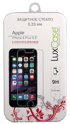 Защитное стекло для сотового телефона LuxCase 81207 для iPhone 6 Plus